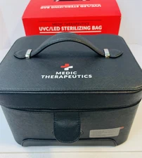 Medic Therapeutics UVC/LED Sterilizing Bag (Kills 99.9% of Bacteria) Black 
