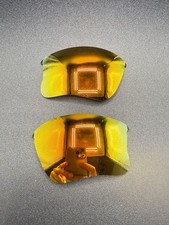 Oakley Flak Jacket 1.0 Fire Iridium XL OEM Lenses