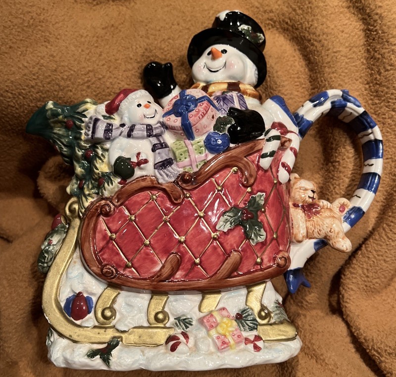 Snowman  Pitcher from Ambiance Collections, Holidays