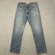 Vintage Levis 505 Jeans Mens 36x34 Blue Faded Straight Leg Denim Y2K