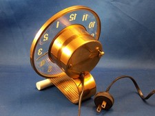 Art Deco 1940-42 Telechron Art Deco Desk Clock --just serviced