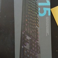 Logitech G915 Wireless RGB Gaming Keyboard Illuminated Black QWERTY