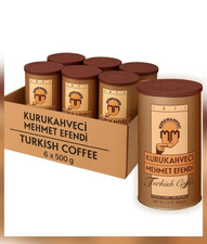 Brand New 6 Packs Kurukahveci Mehmet Efendi Turkish Coffee 500g #* WHOLESALE *# 33.33 per kilo
