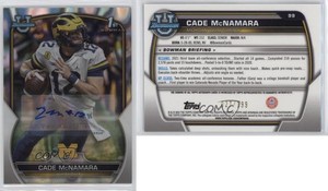 2022 Bowman U Chrome Prospect Lava Refractor /199 Cade McNamara #99 Auto