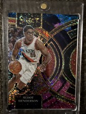 2023-24 Panini Select - Premier Level Scoot Henderson #129 Cosmic Prizm (RC)