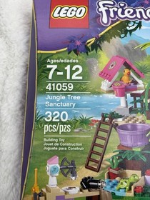 LEGO Friends 41059 Jungle Tree Sanctuary 320pcs w/Mia w/Box Ages 7-12