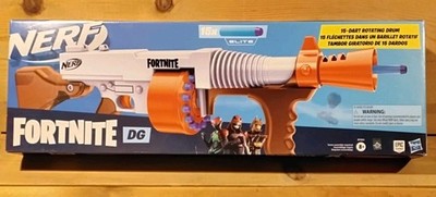 NERF Fortnite DG Blaster Rifle Drum Tommy Gun 15 Darts NEW IN BOX 