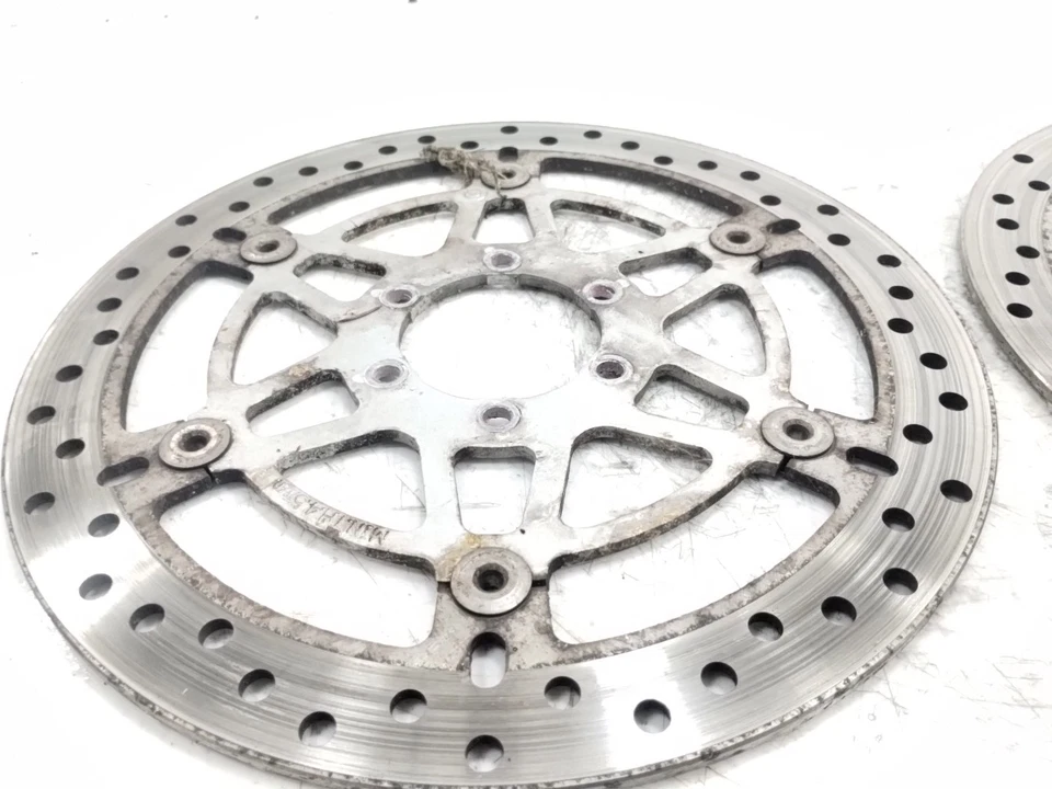 2006 Ducati Monster S2R 800 Front Brake Rotors Left & Right Pair - Image 4 of 4