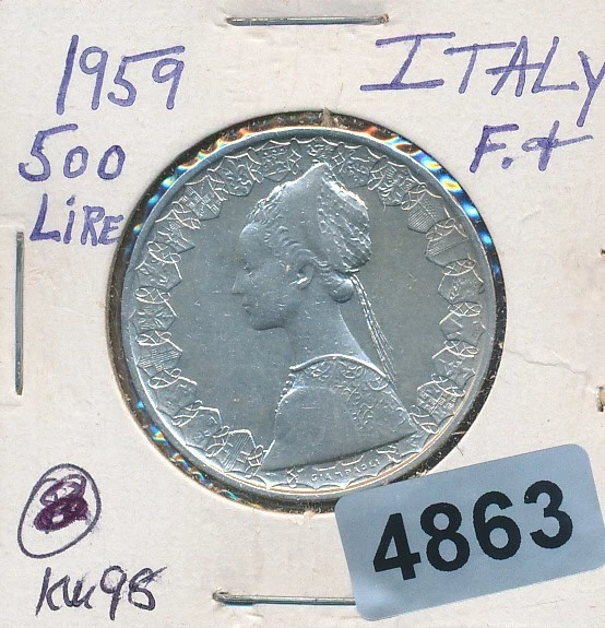 Silver 1959 Italian Coins (1861-Now) for sale | eBay