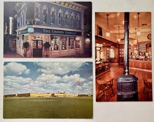 3 UPJOHN PHARMACY, MAIN STREET ~ DISNEYLAND POSTCARDS ~ 1950s
