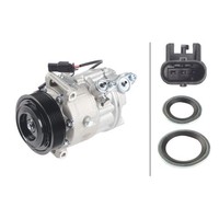 Klimakompressor 12 V Ø 110 Mm Hella Iam-Expertise Passend FüR U.A. BMW X5