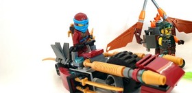 LEGO &reg; Ninjago 70600 ninja bike chase / ninja bike hunt incl. minifigures Kai Nya