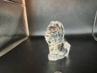 Steuben Glass LION 3" Figurine or Paperweight NICE!