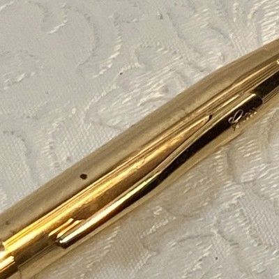 Vintage Cross 1/20 14K Gold Filled Fountain Pen 14K 585 Medium Nib