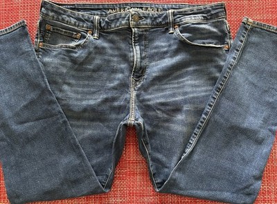 American Eagle Men s Athletic Skinny Flex Fit Blue Jeans 40x32