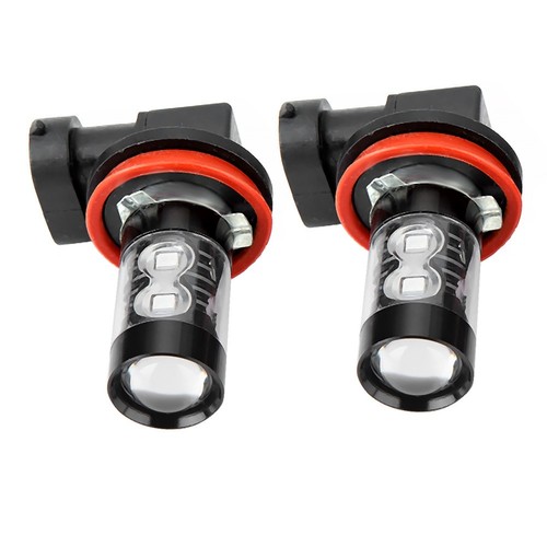 2pcs H11/H8 6000K Blue 50W LED Headlight Bulbs Kit Fog Light Car Driving Lamp - Picture 12 of 13