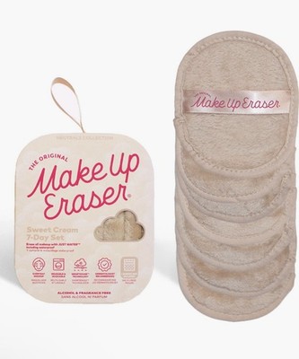 The Original Make Up Eraser, Sweet Cream, 7-Day Set