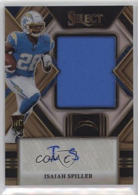 2022 Panini Select Copper Prizm 23/49 Isaiah Spiller #JRS-IS Auto RC 1t3