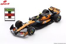 McLaren MCL39 No.4 Winner Monaco GP 2025 Lando Norris 1:18 by Spark