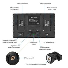 Andoer LED-600 LED Video Light Professional Photography Light Panel 480PCS WFFA