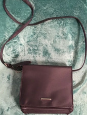 Navy Crossbody Wallet Bag, Zip/Snap, Detachable Strap, Card Slots, ID