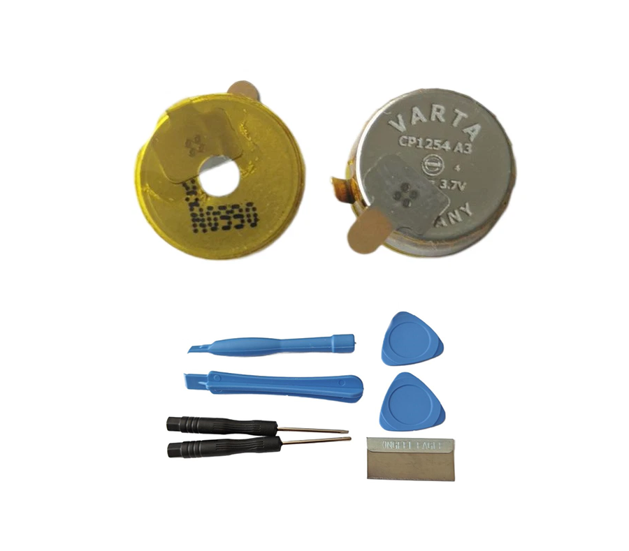 2pcs/Lots 1254 CP1254 A3 3.7v Battery With Tabs For Sport Earbuds