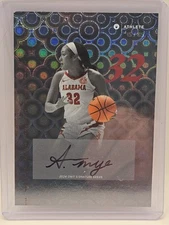 2024-25 ONIT Athlete #76 Aaliyah Nye On Card Autograph 15/65 Alabama