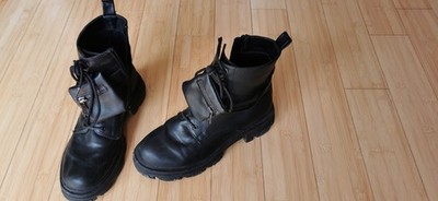 Damenboots, Größe 39, schwarz