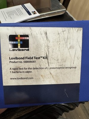 LOVIBOND Legionella Field Water Test Kit: Legionella, 10 Tests, L56B006001