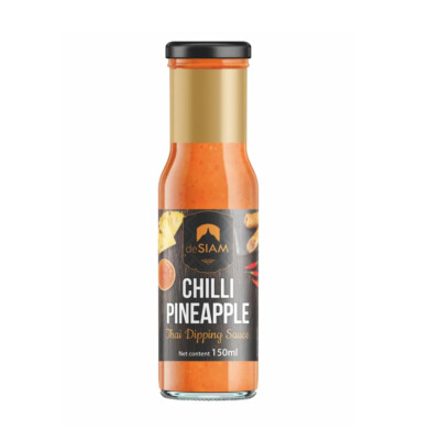 deSiam Pineapple Chilli Sauce mit fruchtiger Ananas Note 150ml 