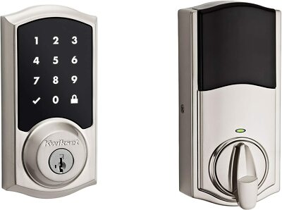 Kwikset Z-Wave SmartCode 916 Touchscreen Satin Nickel Single Cylinder Electronic