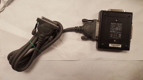 Belkin F1U125-KIT Bitronics 2-Port Parallel Auto Switch w/ AC Adapter & DB25 M/M - Picture 2 of 3