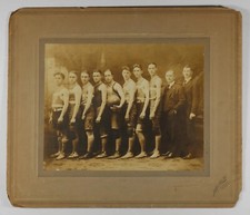 Early 1900's NYS Basketball Team, New York or New Jersey  Cabinet Photo