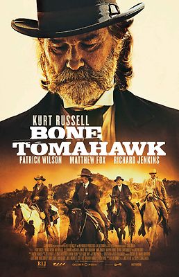 Bone Tomahawk movie poster (a) : 11'' x 17'' : Kurt Russell, Patrick Wilson