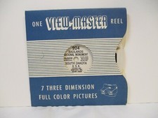 Vintage View-Master Reel 204 Badlands National Monument South Dakota USA 1954