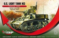 Mirage 726073 1:72 U.S. Light Tank M3 'Tunisia 1943'