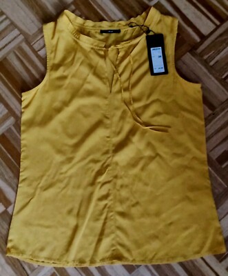 Neue Bluse Shirt T-Shirts Top  Damen Gr. 36 ZERO Gelb