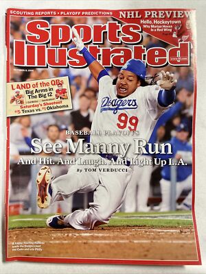 2008 October 13, Sports Illustrated Magazine, Manny Ramirez (CP315)