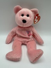 TY Beanie Baby MUM the Mothers' Day Bear Pretty Pink 2001 Retired MTs
