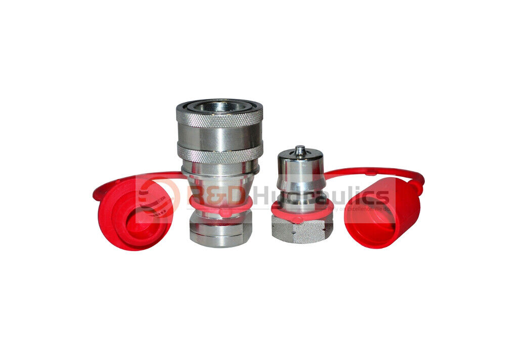 Hydraulic Quick Coupler | ISO 7241-1 B | 3/4