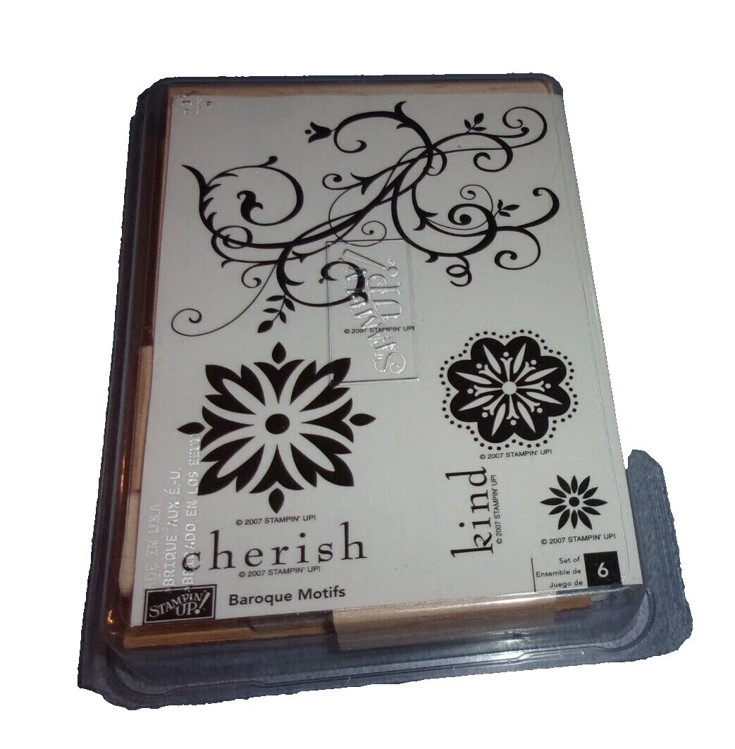 Stampin' Up! Scrapbooking Sellos de Goma Flores y Plantas