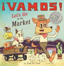Â¡Vamos! Let's Go to the Market (English and Spanish Edition) - Hardcover - GOOD