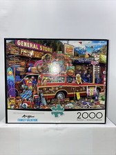 Buffalo Games Aimee Stewart Family Vacation Jigsaw Puzzle 2000 Piece Complete