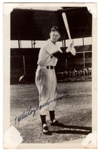 Whitey Lockman Signed Photo / Autographed MLB Baseball N.Y. Giants