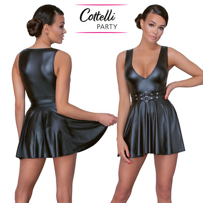 Cottelli Collection Sexy Slim Fit Short Dress Flared MINI DRESS Flared