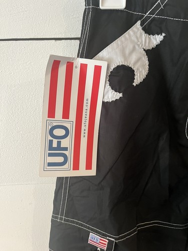 UFO Kids Parachute Pants Black White Vintage NWT Size 8 1990’s Y2K - Picture 3 of 14