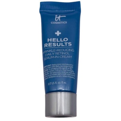 IT Cosmetics, Serum Hello Result Wrinkle-Reducing Daily Retinol Serum-In-Cream,