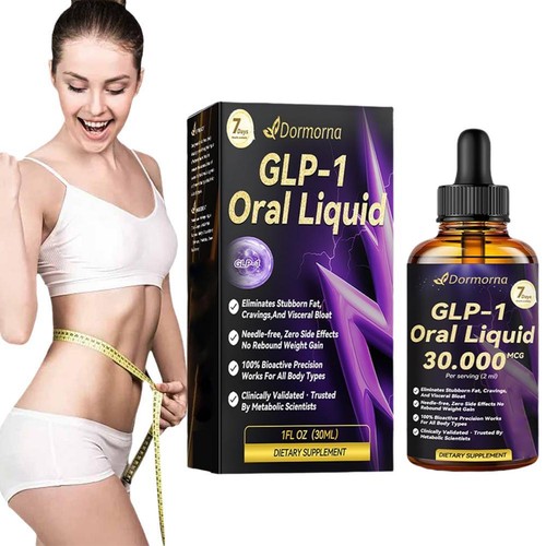 2 PACKS Oral Shaping Drops - GLP-1 Oral Liquid Dietary Supplement 30ml - Imagen 6 de 13