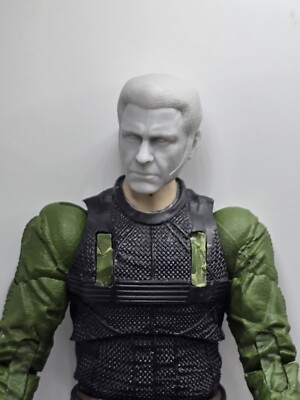 3d Print TROPIC THUNDER KIRK LAZARUS HEAD#1  1:10 7'' MCFARLANE DC MULTIVERSE