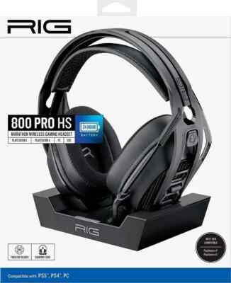 RIG 800 Pro HS Wireless Gaming Headset for Sony PlayStation 5, PS4 & PC